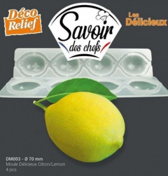'Délicieux' Silicone Mould - Lemon (Ø70mm)