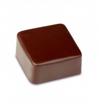 Moule Bonbon Chocolat Artisanal Carré Uni Bombé