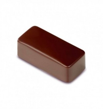 Moule Bonbon Chocolat Artisanal Rectangle Uni Bombé