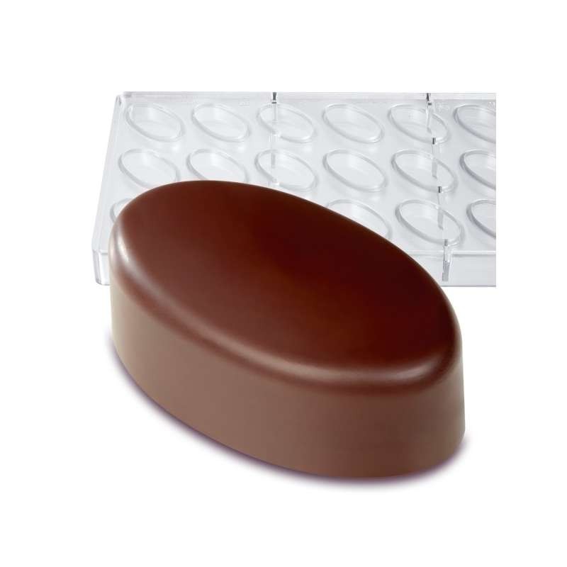 Long Oval Chocolate Mould