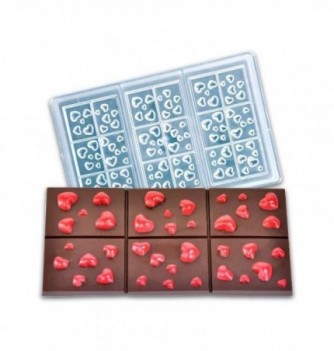 2 Pcs Fragile Chocolate Molds Silicone Deep Chocolate Bar Molds
