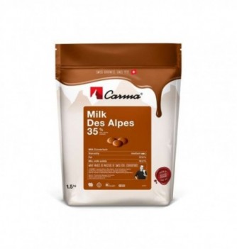 Carma Chocolate with Swiss Milk from the Alps 33%
