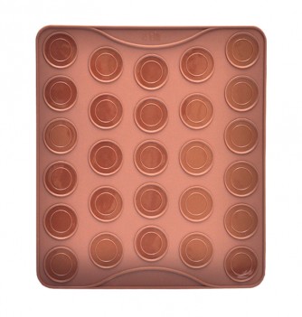 Silicone Mat - Special macarons x27 (290x260mm- Diam. 40mm)