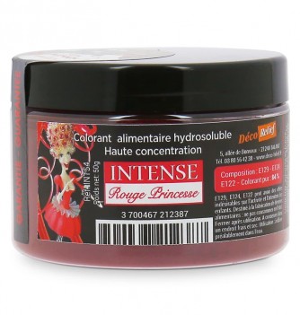 Colorant Alimentaire Liposoluble Lake Rouge Ponceau 10gr - Coloratine