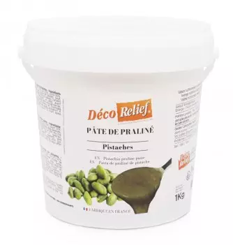 Pâte de praliné Pistache 1 Kg