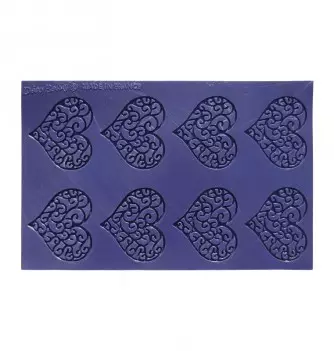 DECO TUILES Silicone Mat - Interlaced Hearts