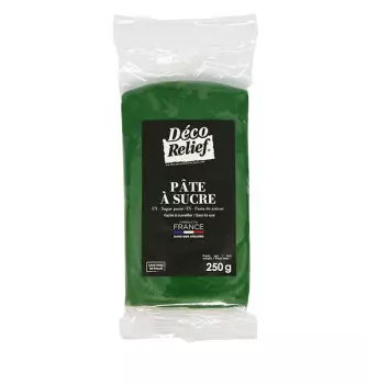 Pâte à Sucre Française Vert - 250 g