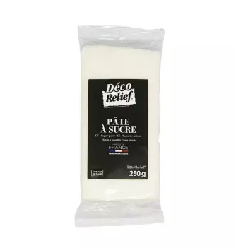 Pâte à Sucre Française Blanche - 250 g