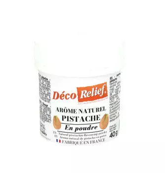 Poudre d'arôme naturel Pistache - 40g