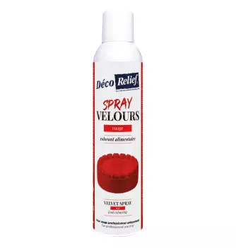 Spray Velours Rouge - Beurre de cacao - 300 ml