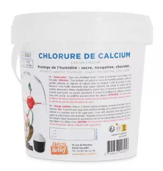 Food contact calcium chloride - 1kg