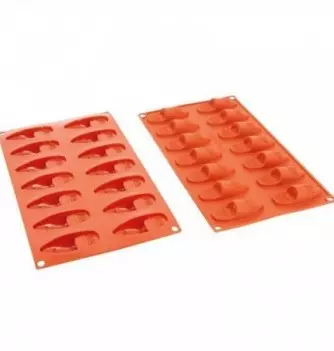 Silicone Mould - Babouche (14pcs)