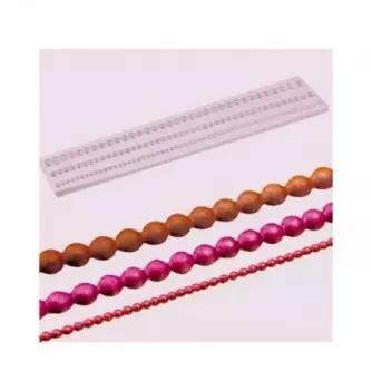 Silicone Mould - 3 Cords Pearls (290x8,6 & 5mm)