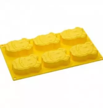 Moule à Glace et Gâteaux Silicone Vaches