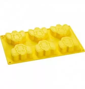 Silicone Mould - Elephant (65x75mm)