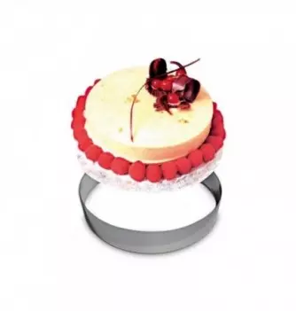 Cercle à Pâtisserie Inox - Ø 24cm - H 6cm