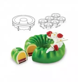 Pavocake Silicone Mould - Royal