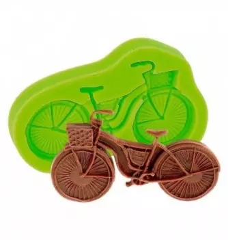 Silicone Mould - Bicycle (3x7.5cm)