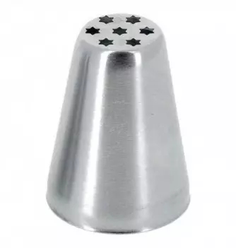 Floret - Stainless Steel Russian Piping Nozzle