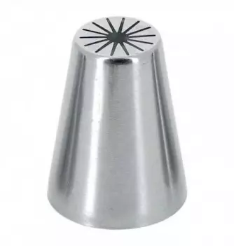 Thin Flower - Stainless Steel Russian Piping Nozzle