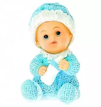 Figurine - Blue Baby Boy (5,7cm)