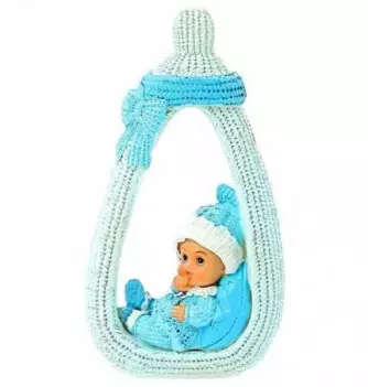 Figurine - Blue Baby Boy (12,5cm)