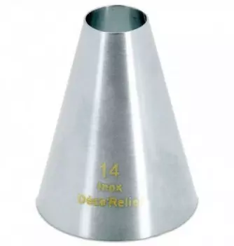 Smooth n°14 - Stainless Steel Piping Nozzle