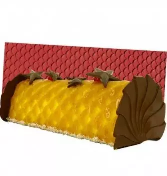 Tapis Relief Silicone Bûche Effet Ecailles