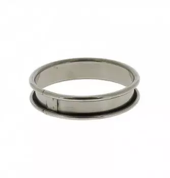 Cercle à tartelette inox - Ø 8cm - H 2cm