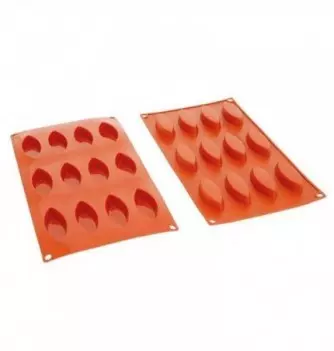 Moule Gâteau Silicone Mini Barquette Décoflex - 7,2cm