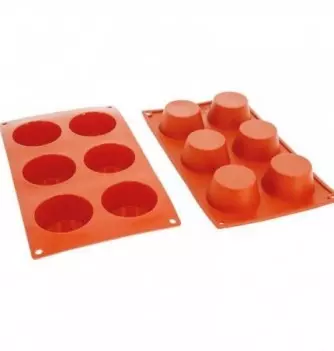 Silicone Mould - Decoflex Muffin (6pcs)