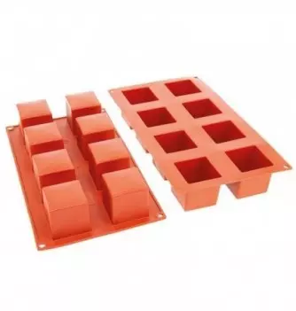 Moule Gâteau Silicone Cube Décoflex - 5cm