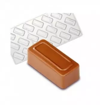 Rectangle with Frame Chocolate Mould