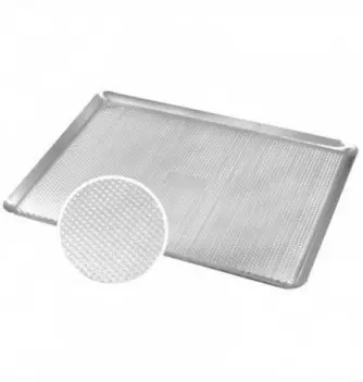 Perforated Aluminum Baking Tray with Edges