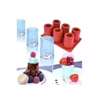 Cookie Shots Moule en Silicone Rond