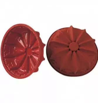 Moule Gateau Silicone Charlotte Fleurie