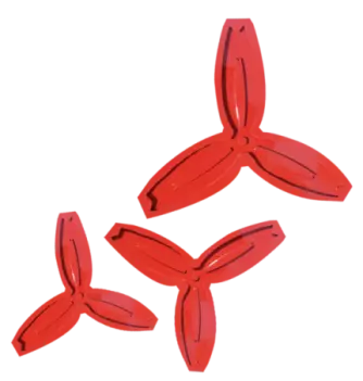 Silicone Mould - Lilies Flowers x3