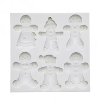 Silicone Mould - Gingerbread Man