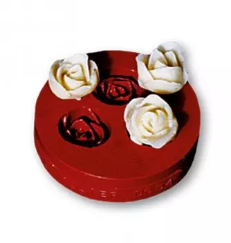 Moule Silicone Mini Rose pour Modelage