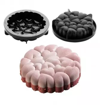 Moule silicone Pavoflex - Coeur Eros