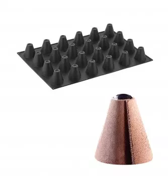 Professional Silicone Mould - 24 Cone