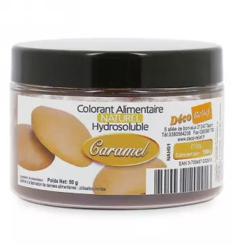 Colorant Alimentaire Naturel Hydrosoluble en Poudre -...