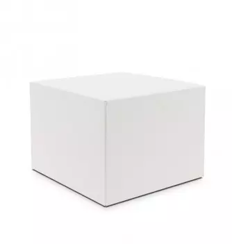 Set of 5 Pastry Boxes High White 24x24xh.18cm