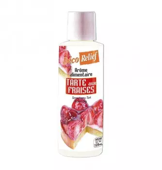 Arôme Alimentaire Concentré - Tarte aux Fraises - 125ml