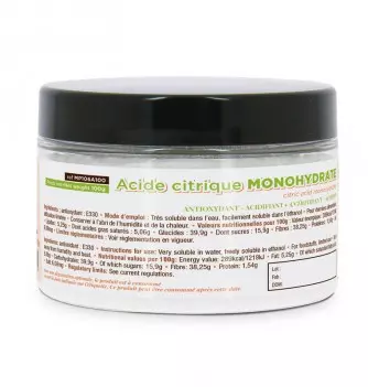 Monohydrated Citric Acid - 100 g