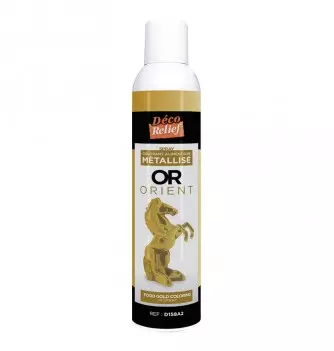 Spray Alimentaire Or Orient Métallisé - 300 mL