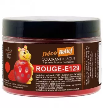 Fat Soluble Food Color - Red -E129 - 20 gr