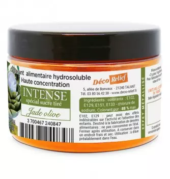 Colorant Alimentaire Hydrosoluble en Poudre pour Sucre...