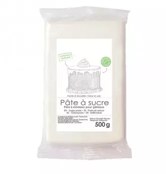 Pâte à Sucre Blanche - 500g