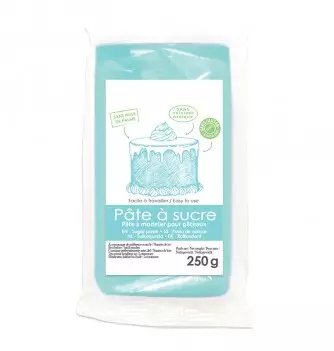 Pâte à Sucre Bleu clair - 250g